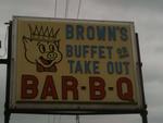 Brown's BBQ, Kingstree, SC