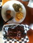 Mamma Brown's BBQ - Plate with Ribs