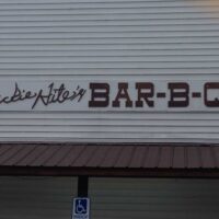 Jackie Hite's Bar-B-Q - Sign