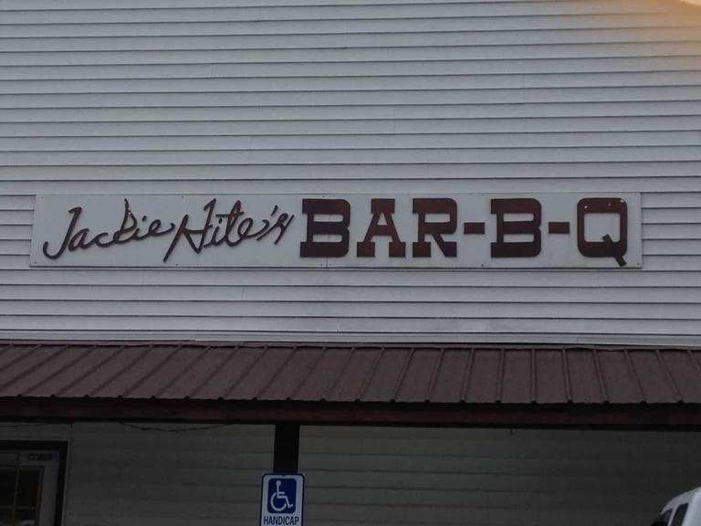 Jackie Hite's Bar-B-Q - Sign