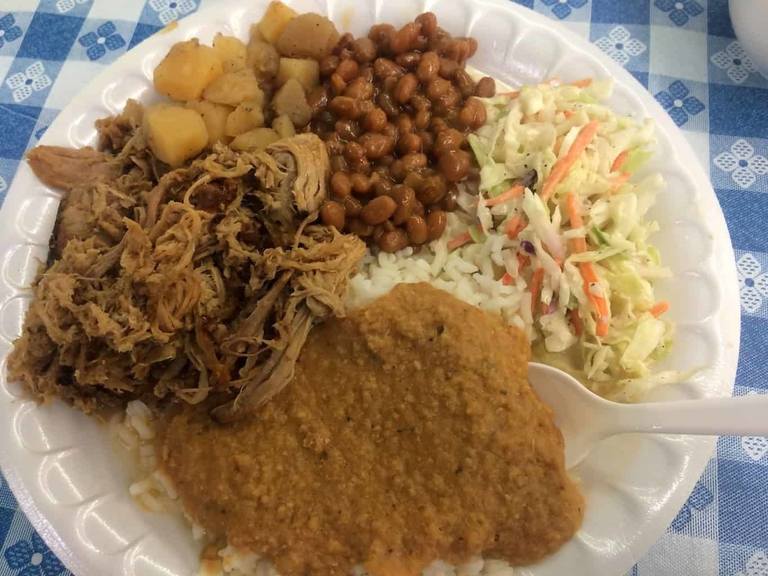 Po Pigs Bo-B-Q Plate