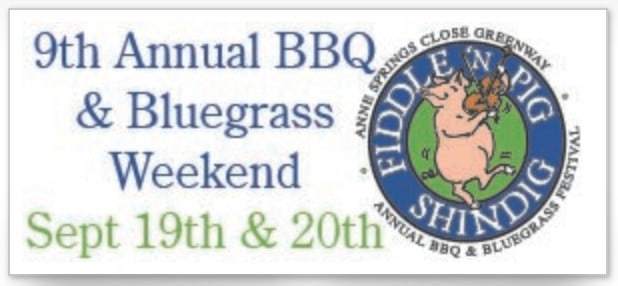 Fiddle 'n Pig Shindig Annual BBQ & Bluegrass Festival Logo