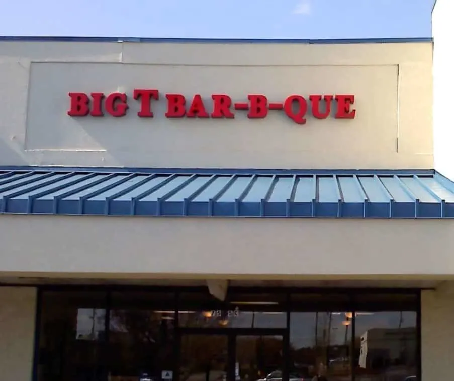 Big T BBQ on Garner's Ferry Rd. in Columbia, SC