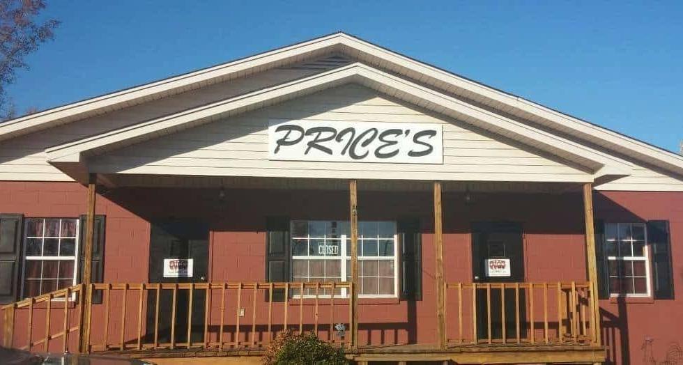 Price’s BarBQue Restaurant near Gilbert, SC Destination BBQ