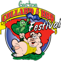 Gaston Collard and BBQ Festival Logo