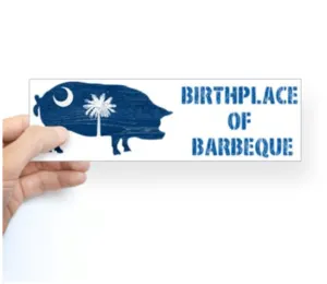 SC Birthplace of BBQ Sticker