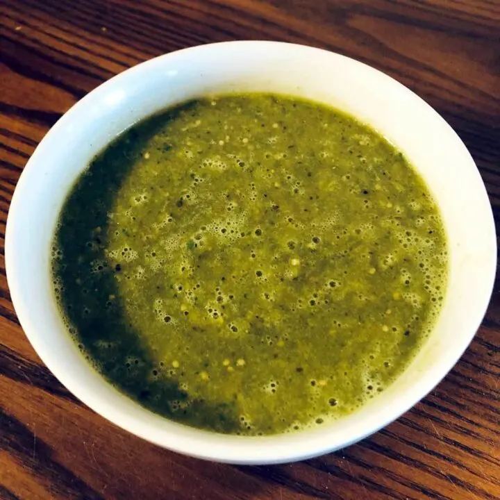 Salsa Verde for Pulled Pork