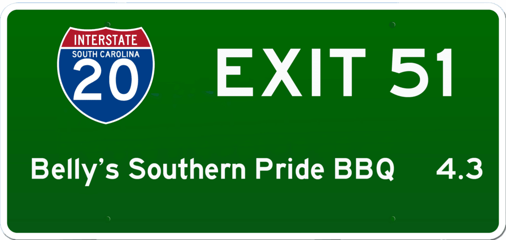SC BBQ on I-20 at Exit 51