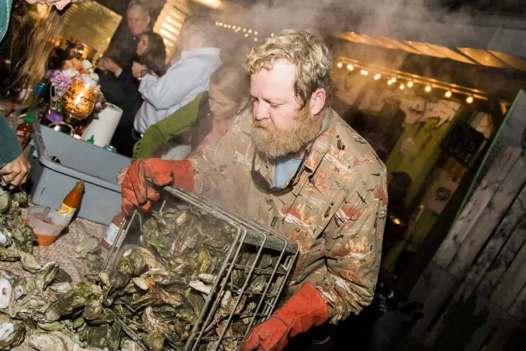 Charleston's RightOnQue - Oyster Roast