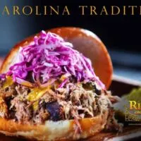 Charleston's RightOnQue - Pulled Pork Sandwich