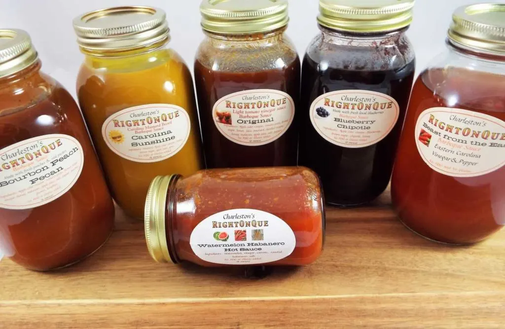 Charleston's RightOnQue - Sauces