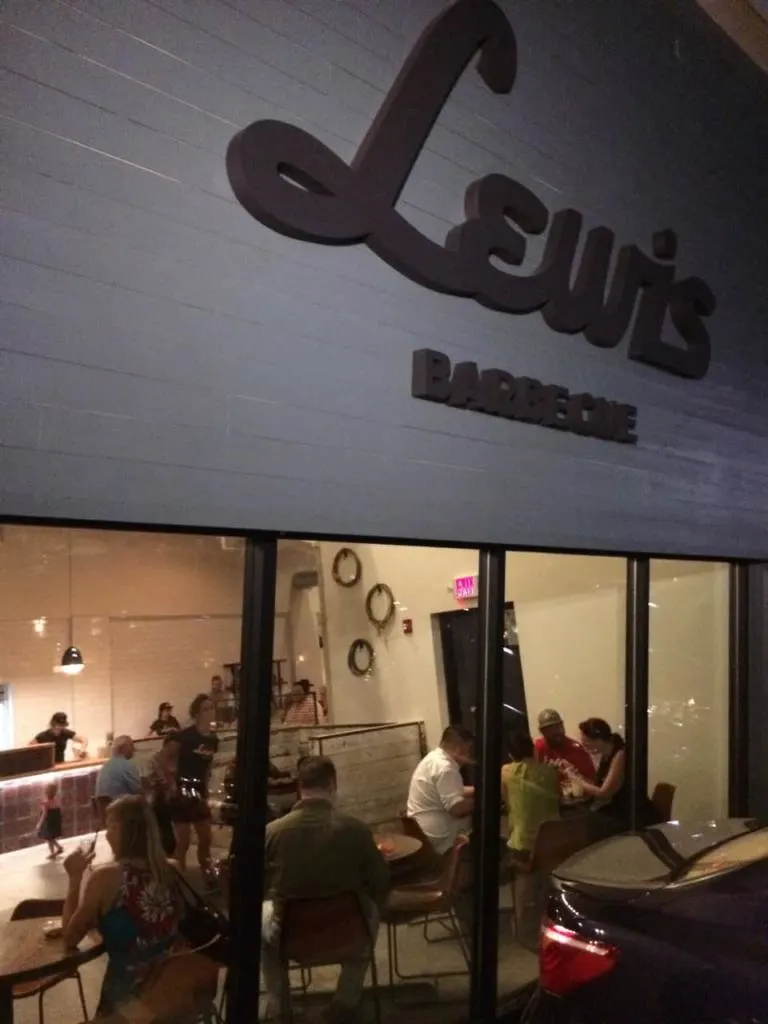 Lewis Barbecue - Exterior Signage 2