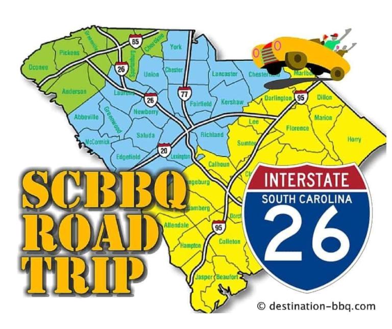 SC BBQ Road Trip: I-26 Restaurant Field Guide