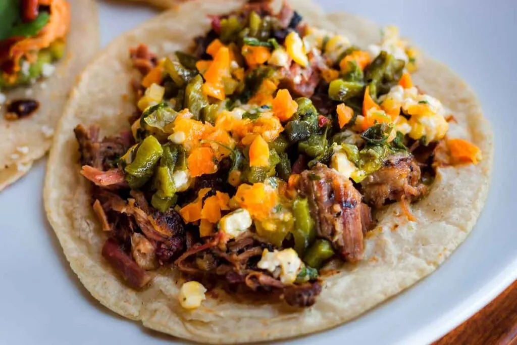 Brisket Tacos at Home Team BBQ