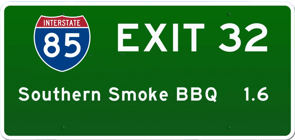 SC BBQ on I-85 at Exit 32