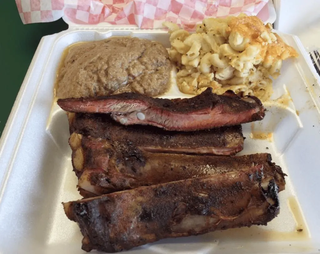 Belly's Southern Pride Rib Plate
