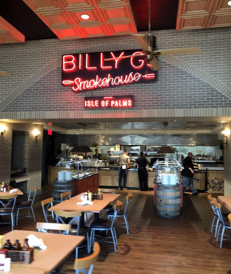 Billy G's Smokehouse Restaurant on Isle of Palms, SC Destination BBQ