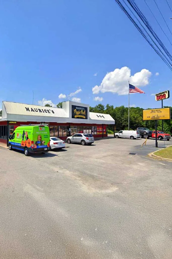 Maurice's Piggie Park on South Lake Dr. in Lexington, SC.