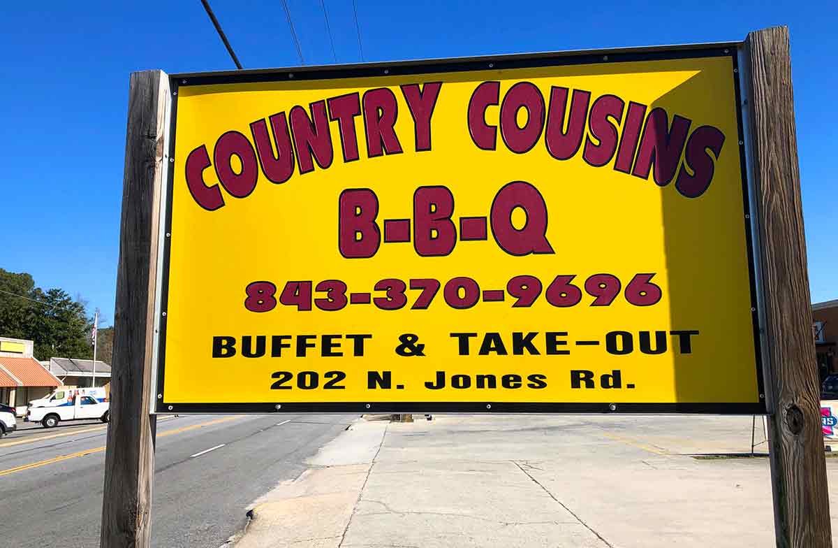 Country Cousins BBQ Restaurant in Olanta, SC Destination BBQ