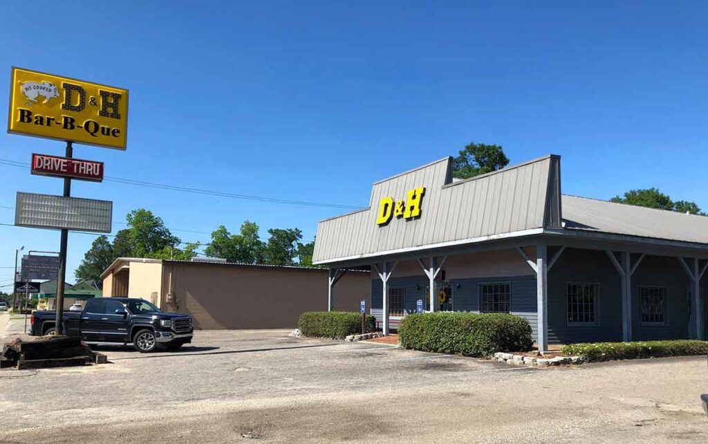 D&H Bar-B-Que Restaurant in Manning, SC - Destination BBQ