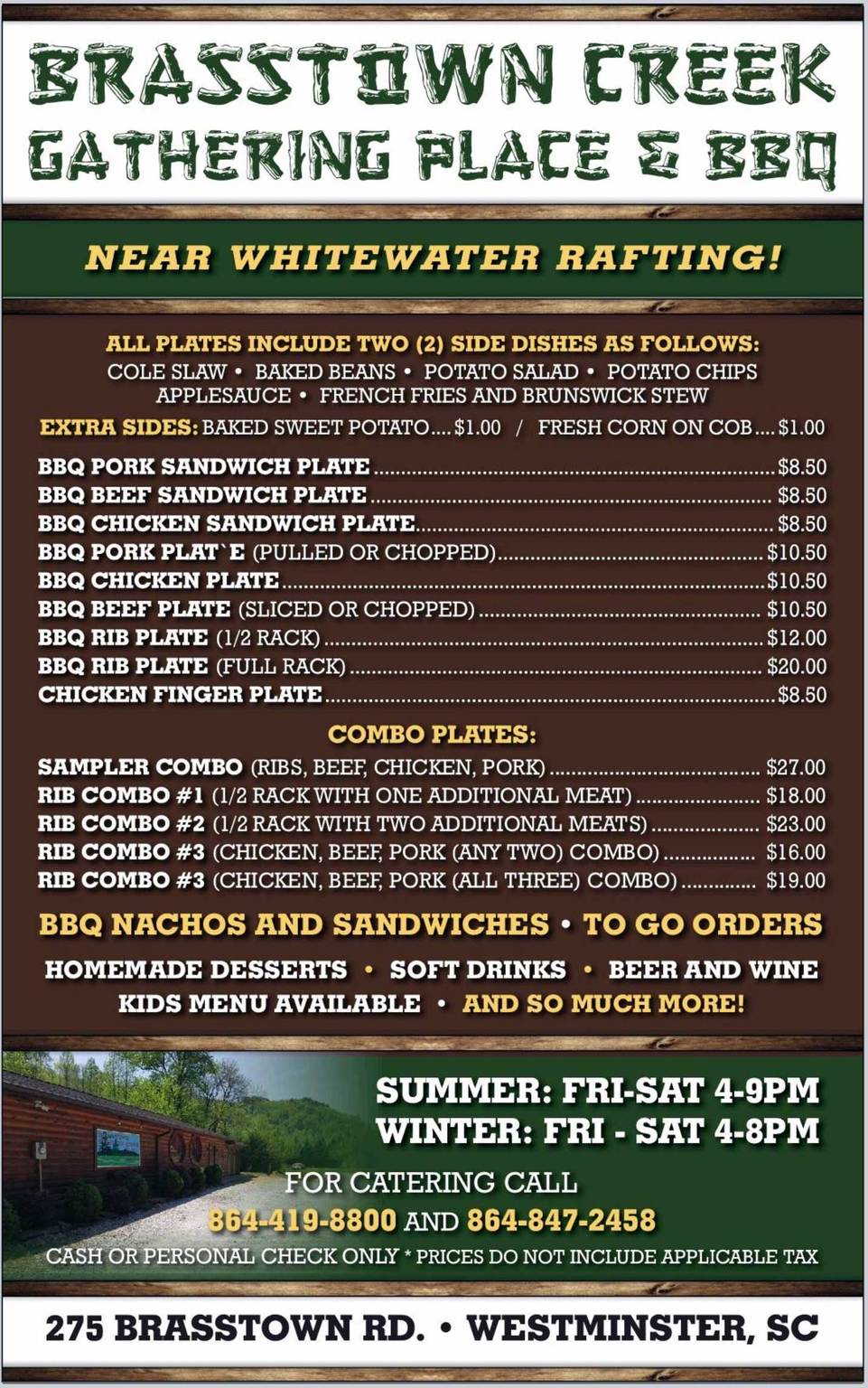Brasstown Creek Gathering Place BBQ Destination BBQ
