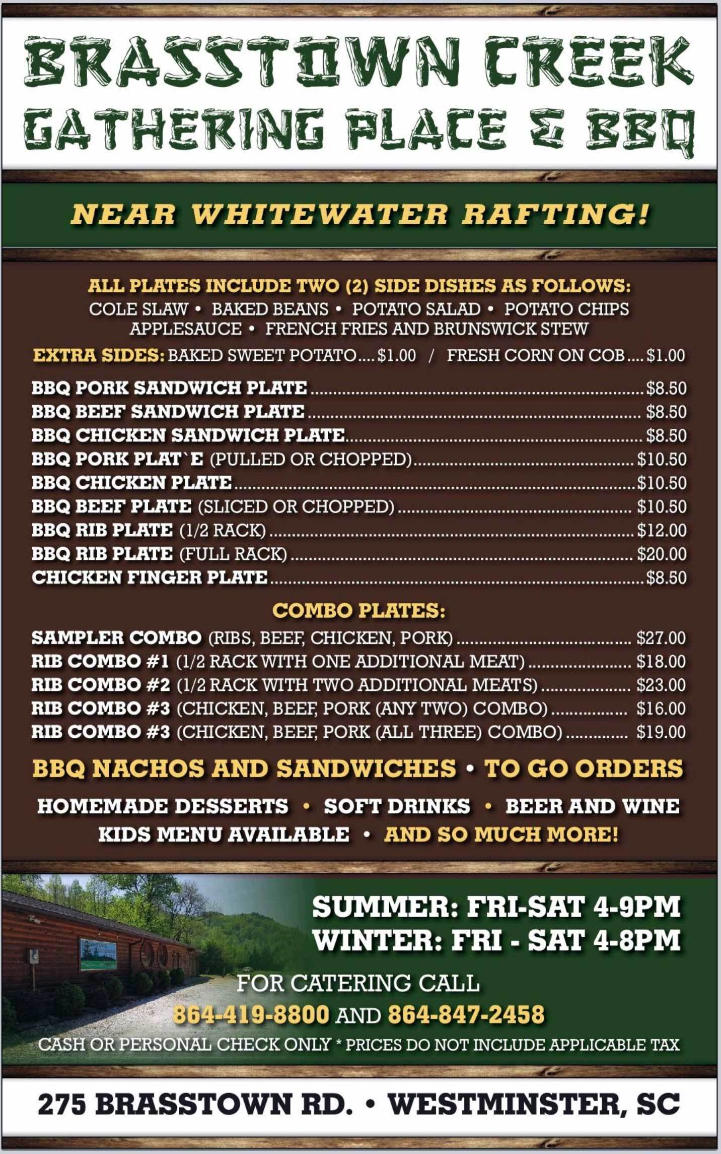 Brasstown Creek Gathering Place BBQ Destination BBQ