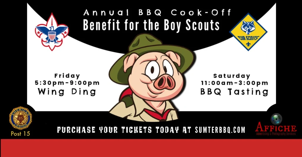 Annual BBQ Benefit For Boy Scouts Sumter, SC