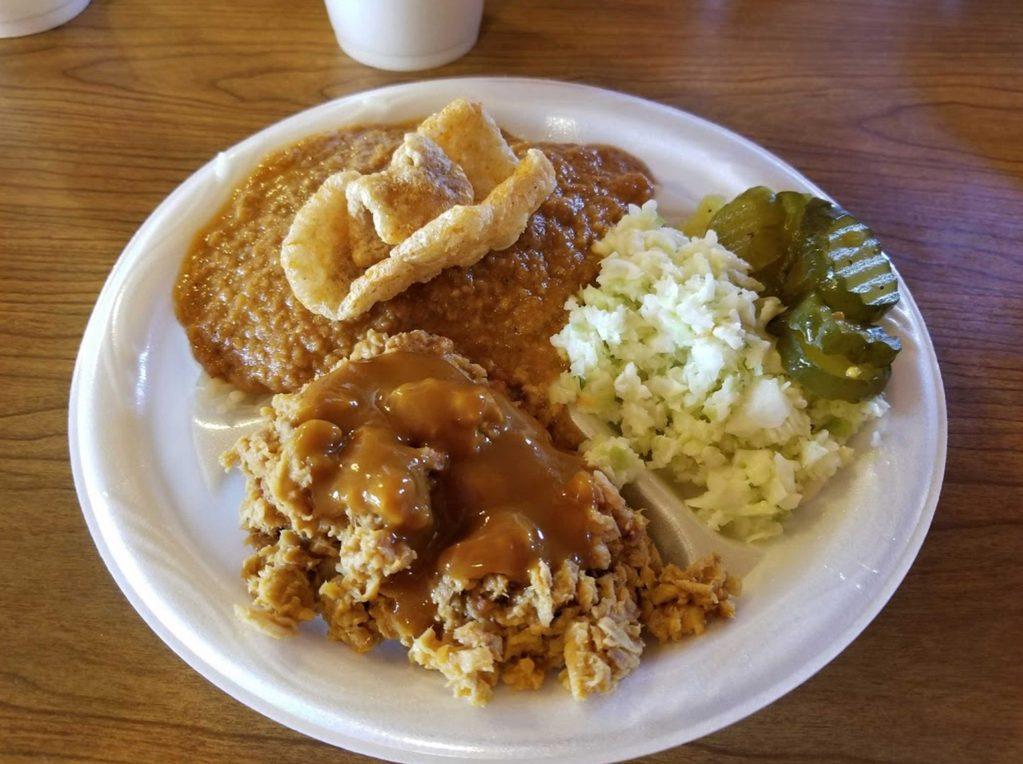 BBQ Plate from B & D Bar-B-Que in Smoaks, SC