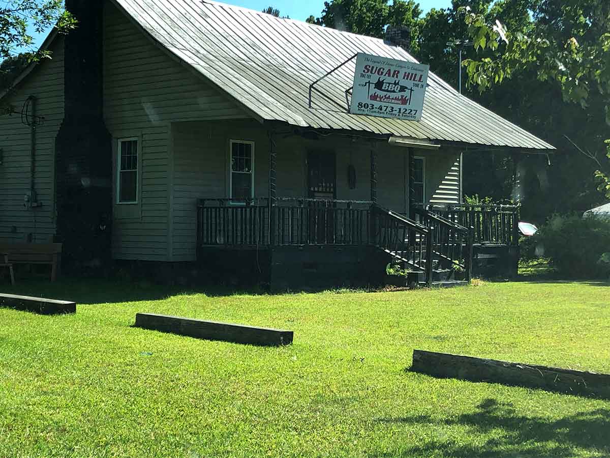 Sugar Hill BBQ in Manning, SC