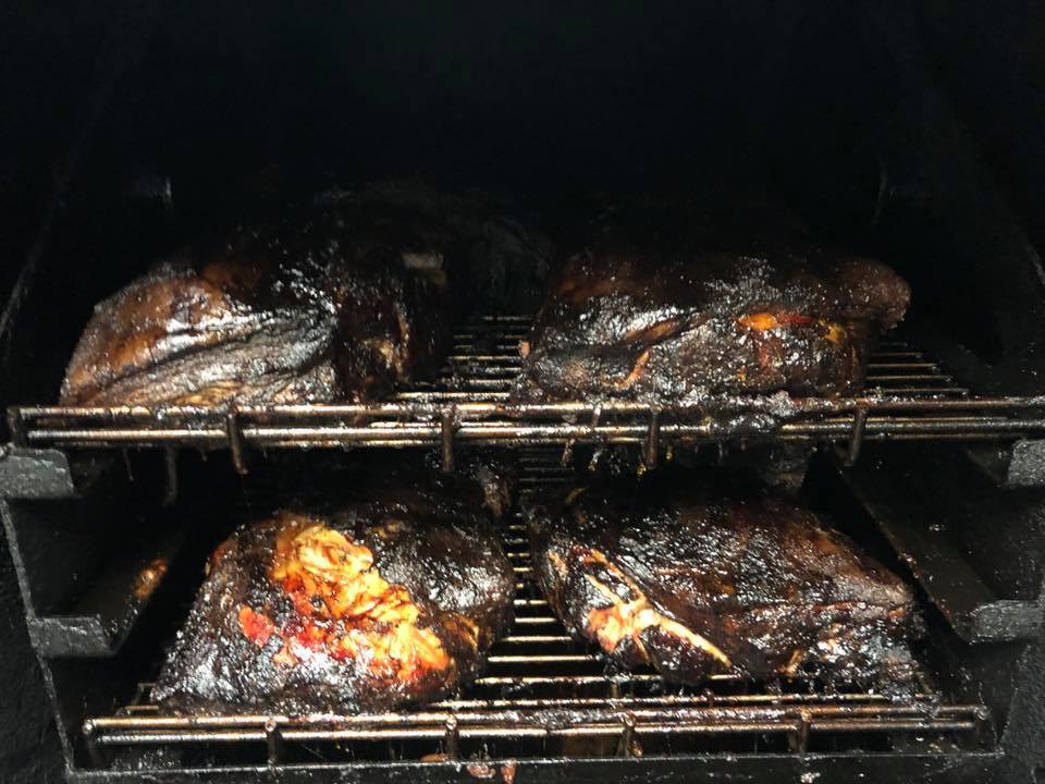Butts on the Pit at Smokemaster