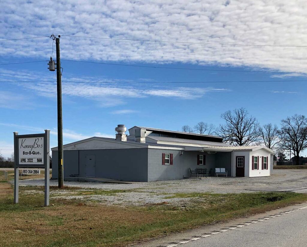 KennyBo’s Bar-B-Que Restaurant in Prosperity, SC - Destination BBQ