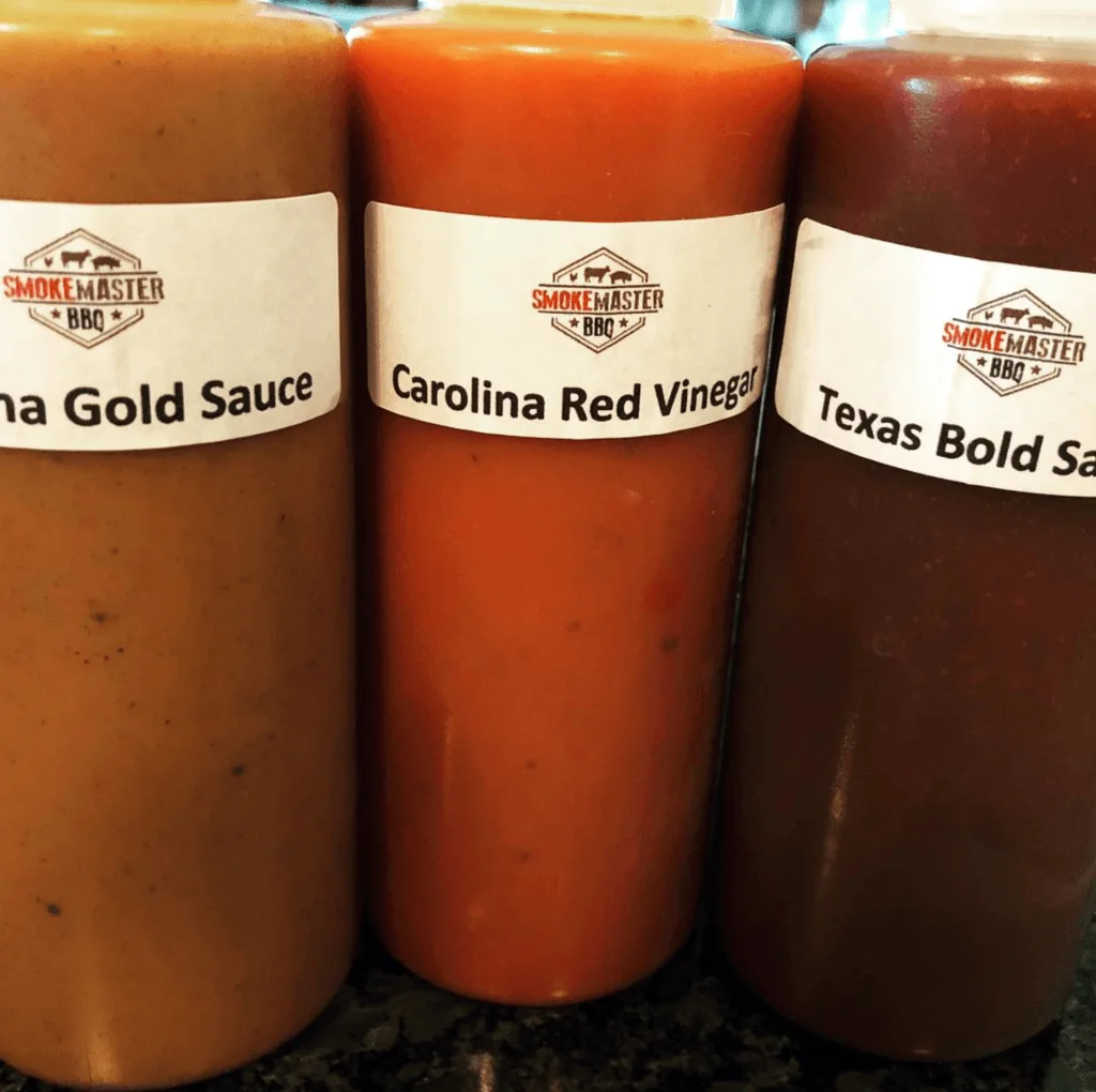 Rodney Coplin's Barbecue Sauces in Squeeze Bottles