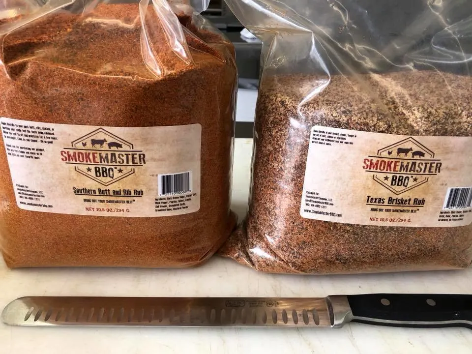 Rodney Coplin's Rubs for Rodney's Smokemaster BBQ in Camden, SC