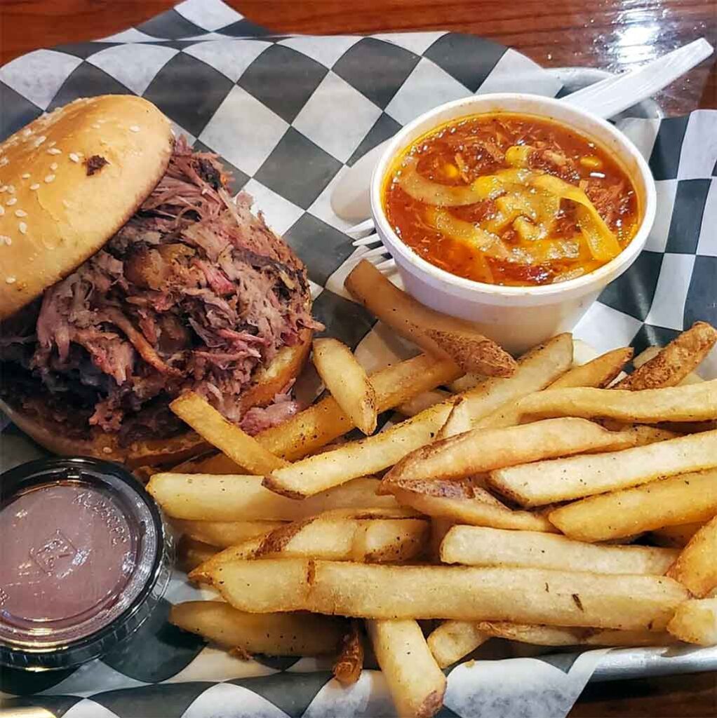 BBQ Sandwich at The Spotted Pig