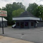 Exterior of Nick's BBQ House in Darlington, SC.