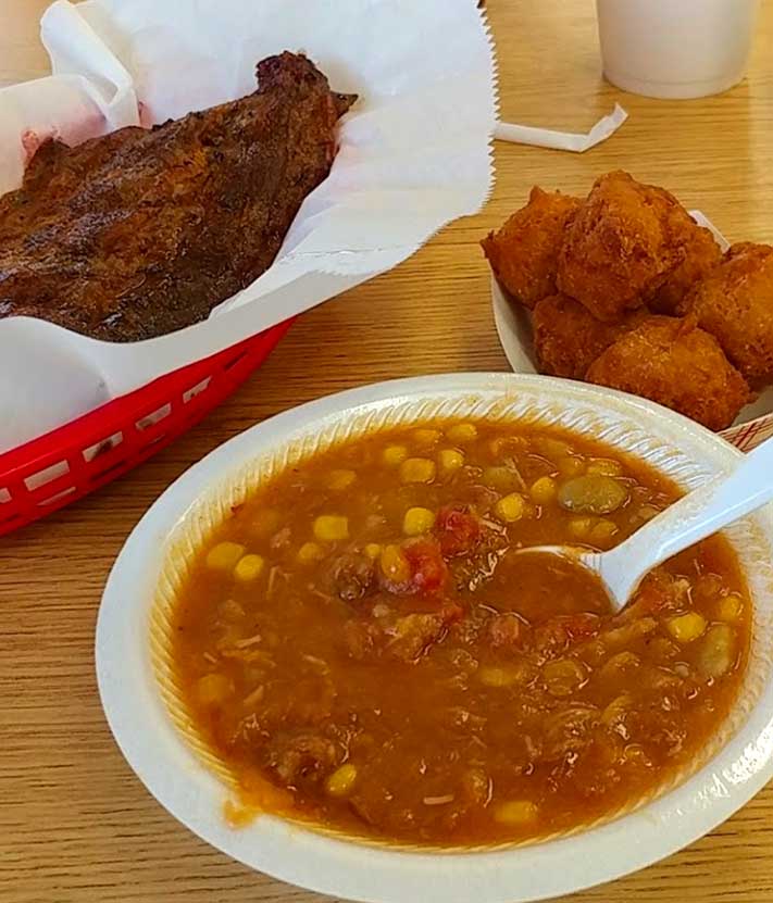 Ribs and Brunswick Stew at Southern Barbecue Spartanburg