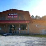Exterior of Ward's BBQ Highway 15 Sumter