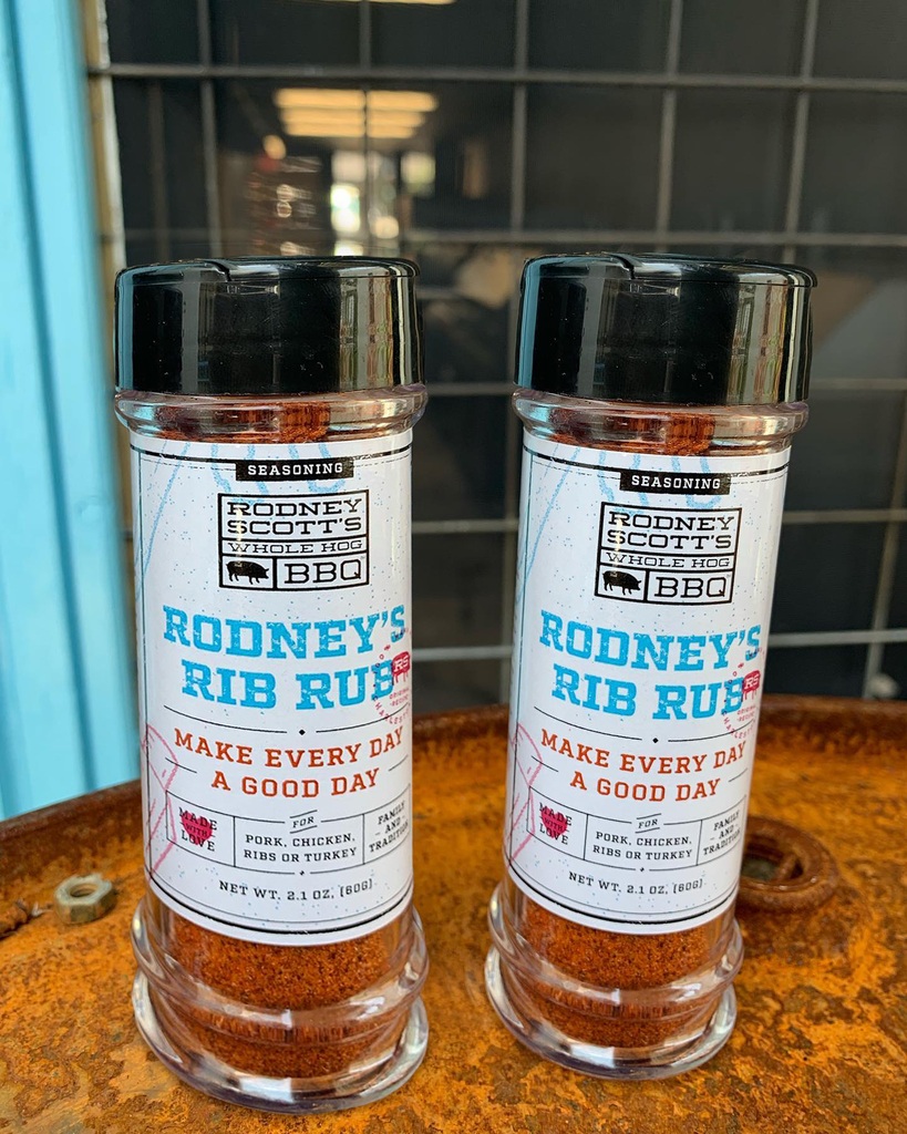 Two Bottles of Rodney Scott's Rib Rub