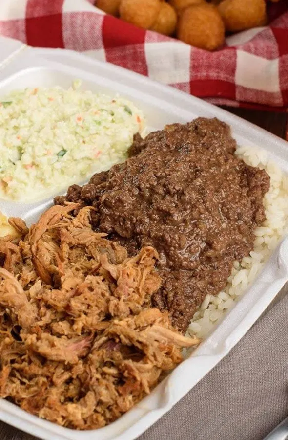 South Carolina Barbecue Hash with Liver