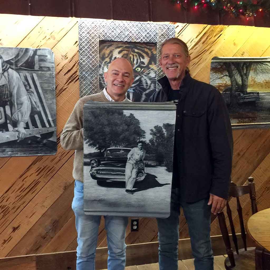 Art on Tin by Fleetwood Covington at Slabs
