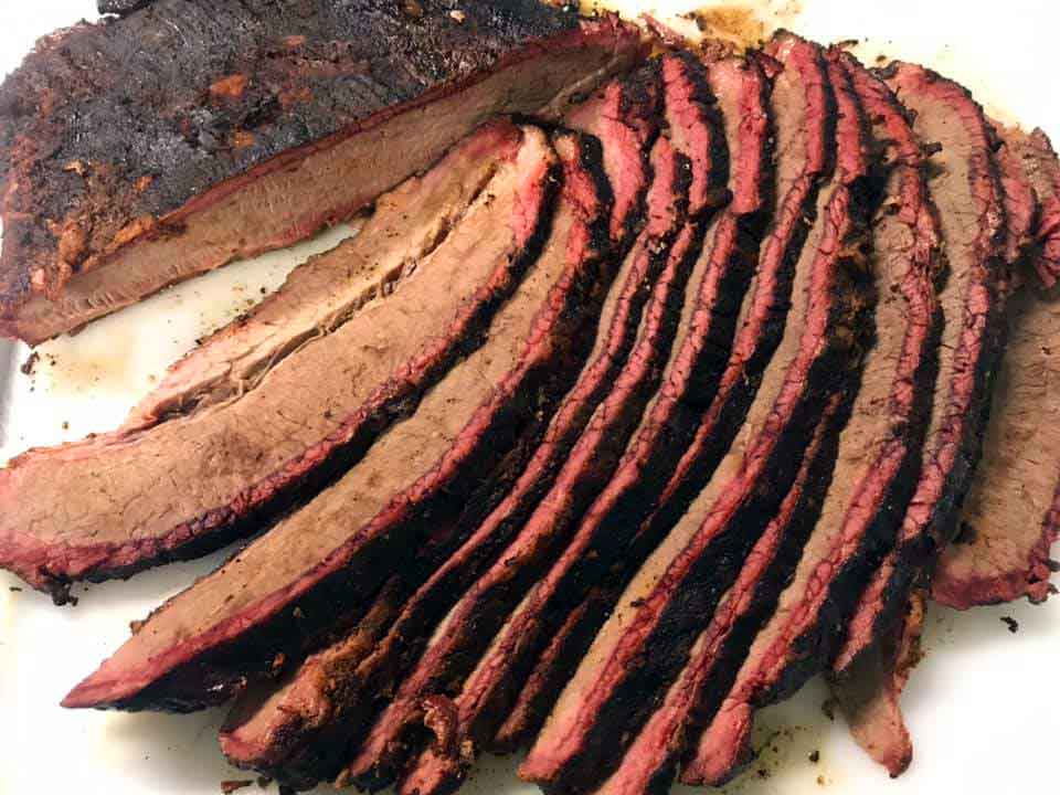 Brisket from Rikard's Roadside BBQ