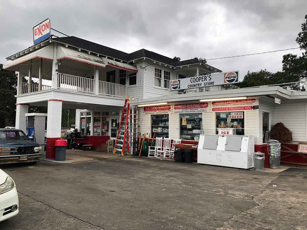 Cooper's Country Store in Salters, SC