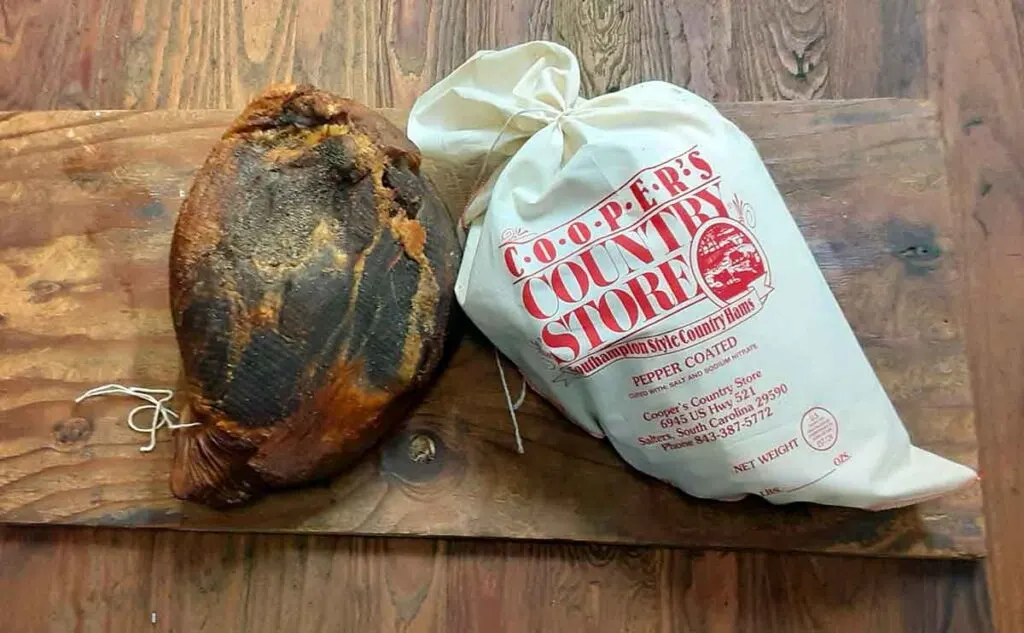 Country Ham at Cooper's Country Store in Salters