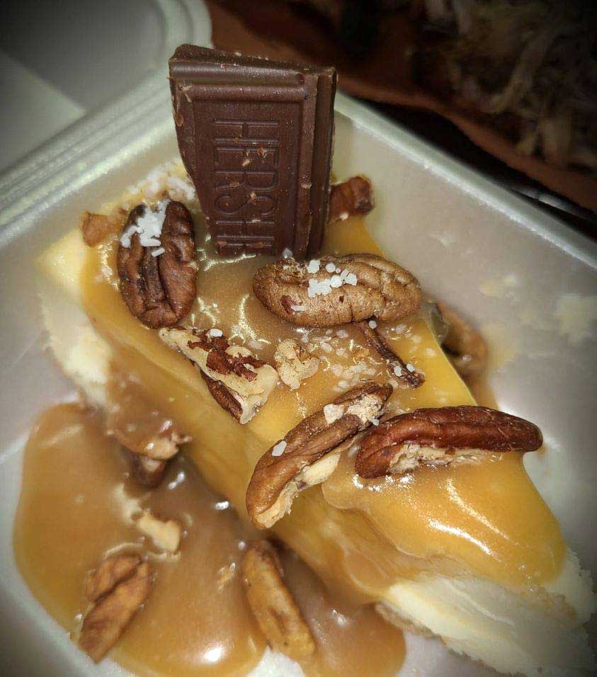 Turtle cheesecake from Slabs