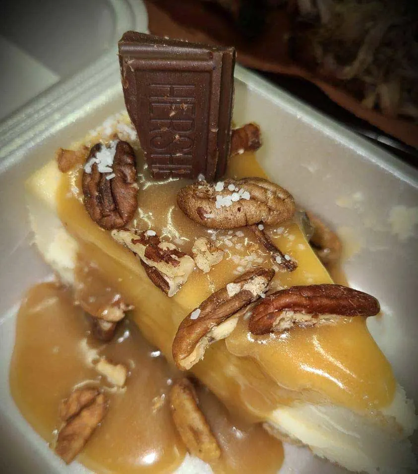 Turtle cheesecake from Slabs