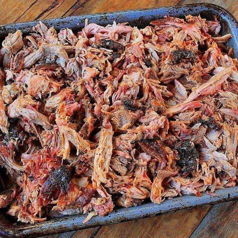 Whole Hog Pulled Pork at Circle M