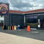 Exterior of Railroad BBQ in Columbia.