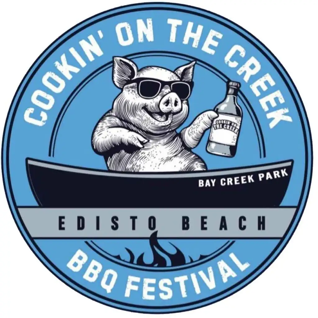 Edisto Cookin on the Creek BBQ Festival Logo.