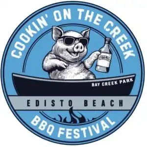 Edisto Cookin on the Creek BBQ Festival Logo.