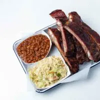Rodney Scott's Ribs with two sides